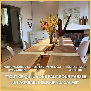 Maison Medicis - T5 Spacieuse Et Calme En - Emplacement Ideal Appartement